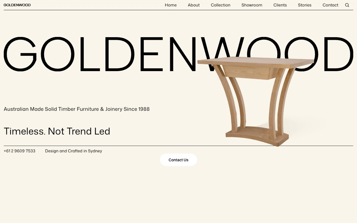 The Goldenwood demonstration build